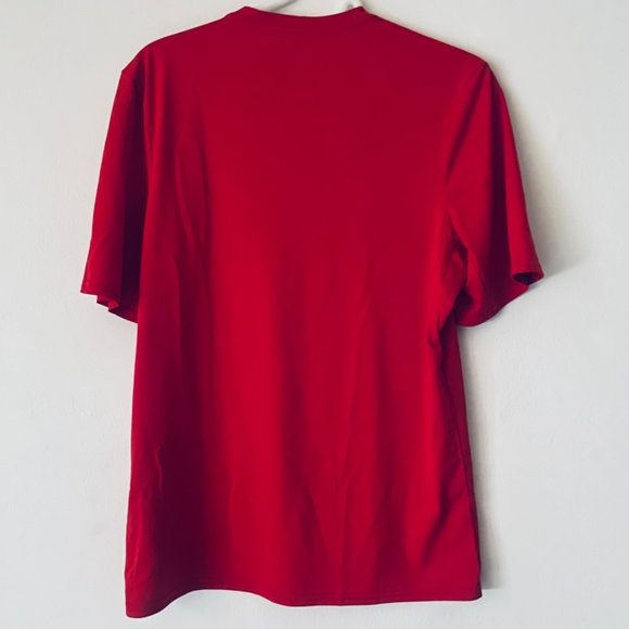 Patagonia Men/Unisex XS Cherry Red Daily Capilene Baselayer T-shirt - Picture 2 of 7